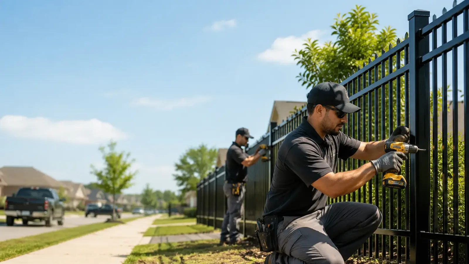 Metal Fence Installation in Freeburg, IL